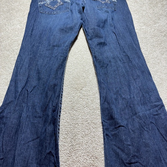 Big star men’s buckle Orion slim boot cut jeans sz 33/32 - Picture 6 of 7